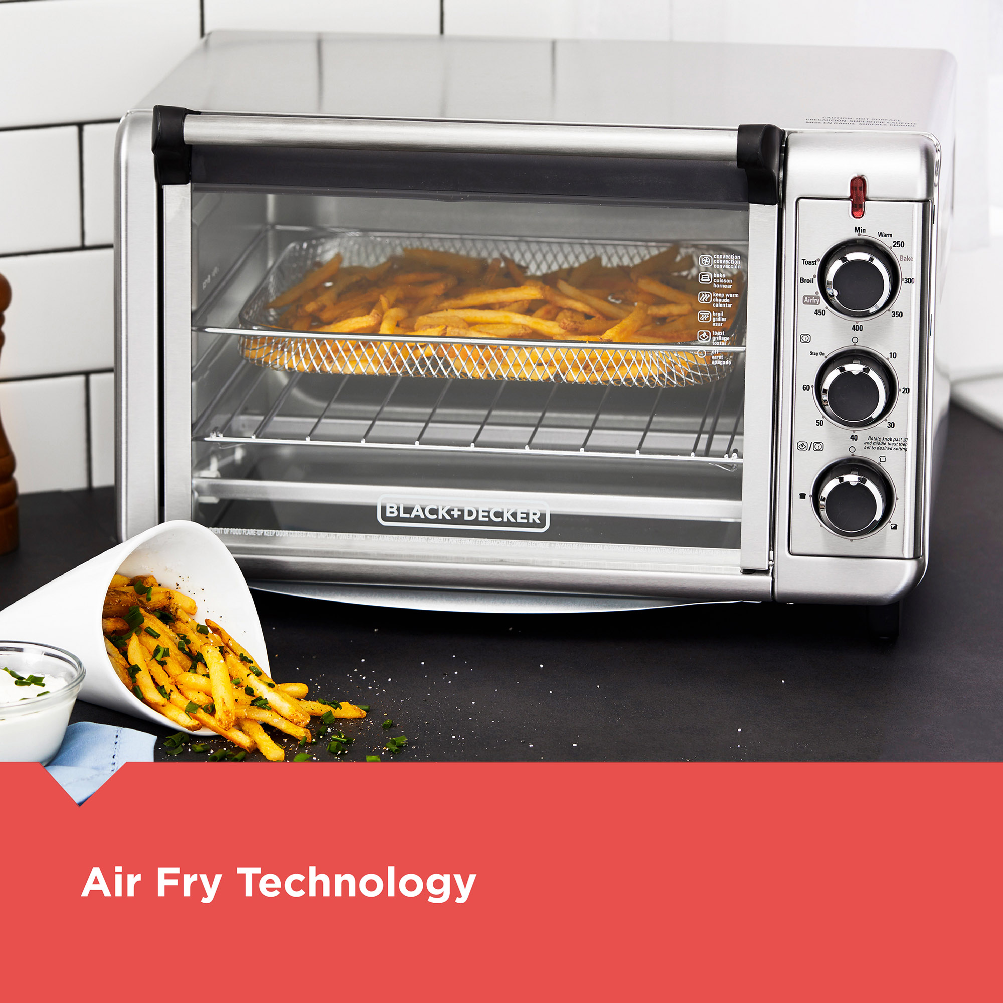 Black and decker air fryer outlet toaster